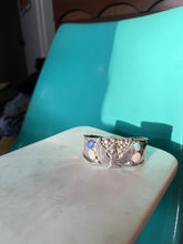 Load image into Gallery viewer, Goddess Isis Sterling Silver Cuff Bracelet 6.5”
