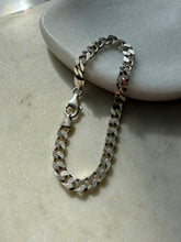 Load image into Gallery viewer, Solid Sterling Cuban Curb Bracelet
