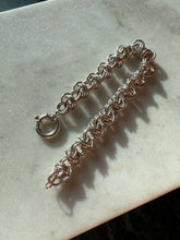Load image into Gallery viewer, Sailor Bolt Clasp Sterling Silver Chunky Bracelet 7”
