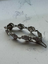 Load image into Gallery viewer, Marcasite Rose Sterling Silver Bracelet
