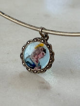 Load image into Gallery viewer, Roma Enamel 835 Silver Saint Charm

