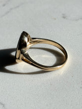 Load image into Gallery viewer, Vintage 1960s Bloodstone 14k Gold Ring Size 7.5
