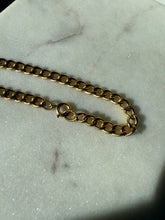 Load image into Gallery viewer, Vintage 1/20 12k Gold Filled Cuban Link Bracelet 7”
