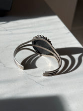 Load image into Gallery viewer, Vintage Malachite Sterling Silver Cuff Bracelet
