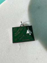 Load image into Gallery viewer, Vintage Wyoming Yellowstone National Park Enamel Sterling Silver Charm
