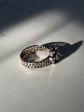 Load image into Gallery viewer, Peridot &amp; Blue Topaz Flower Sterling Silver Ring Size 10
