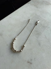 Load image into Gallery viewer, Italian Sterling Silver Bracelet 7.25”

