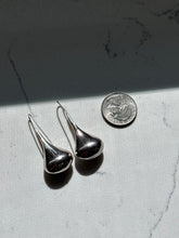 Load image into Gallery viewer, Mexico Vintage Sterling Silver Large Teardrop Earrings
