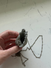 Load image into Gallery viewer, Vintage Wire Mesh Bag Necklace 32”
