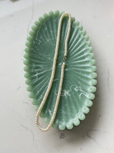 Load image into Gallery viewer, Vintage 10k Gold Pearl Necklace 18”
