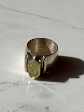 Load image into Gallery viewer, Lilly Barrack Yellow Quartz Sterling Silver Ring Size 7
