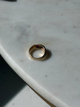 Load image into Gallery viewer, Diamond &amp; Ruby 14k Gold Ring Size 4.75
