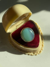 Load image into Gallery viewer, Teal Quartz Sterling Silver Ring
