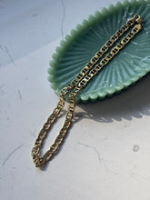 Load image into Gallery viewer, Italian Chunky Gold Vermeil Mariner Link Chain 22”
