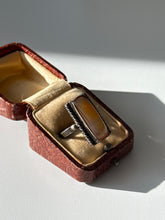 Load image into Gallery viewer, Vintage Agate Sterling Silver Ring Size 7.75
