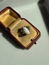 Load image into Gallery viewer, White Buffalo Sterling Silver Ring Size 7.75
