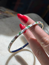 Load image into Gallery viewer, Cloisonné Enamel Bangle Bracelet
