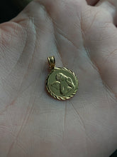 Load image into Gallery viewer, Cherub Vintage 14k Gold Charm
