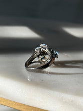 Load image into Gallery viewer, Vintage Opal Sterling Silver Ring Size 5.5
