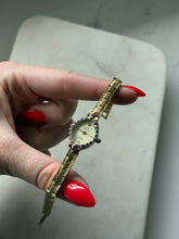 Load image into Gallery viewer, Vintage Jules Jergenson Goldtone Wrist Watch

