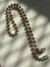 Load image into Gallery viewer, Italian Solid Sterling Silver Ball Chain Necklace 16”

