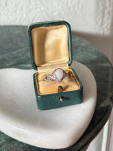 Load image into Gallery viewer, Simulated Opal Sterling Silver Ring Size 9
