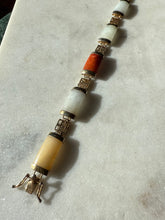 Load image into Gallery viewer, Jade Gold Vermeil Bracelet 7.25”
