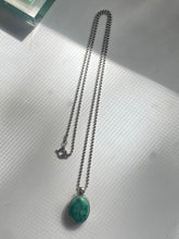 Load image into Gallery viewer, Turquoise Vintage Sterling Silver Necklace
