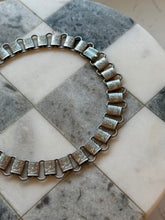 Load image into Gallery viewer, Victorian Revival Coro Silver Plated Bookchain Necklace
