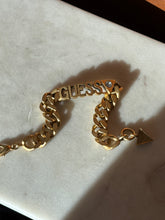 Load image into Gallery viewer, Vintage GUESS Gold Plated Bracelet 7.5”
