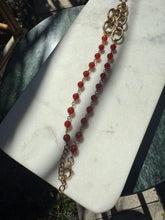 Load image into Gallery viewer, Italian Gold Vermeil Beaded Necklace 18”-20”
