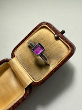 Load image into Gallery viewer, Tous Amethyst Sterling Silver Ring Size 7
