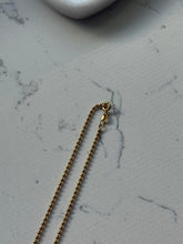 Load image into Gallery viewer, Italian Gold Vermeil Ball Chain 19.5”
