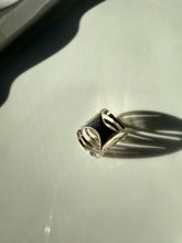Load image into Gallery viewer, Modernist Sterling Ring Size 6.75
