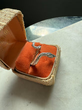 Load image into Gallery viewer, Vintage Snake Sterling Silver Ring Size 7.75
