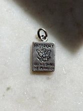 Load image into Gallery viewer, Passport Charm Sterling Silver
