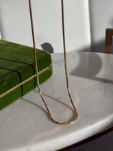 Load image into Gallery viewer, Gold Vermeil Snake Chain 18”
