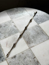 Load image into Gallery viewer, Vintage Sterling Silver Snake Bracelet 7”
