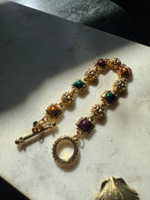 Load image into Gallery viewer, Vintage Alana Stewart Gold Plated Toggle Clasp Bracelet 7.5”
