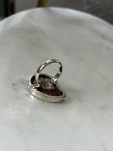 Load image into Gallery viewer, Ammonite Shell Sterling Silver Ring Size 9.25
