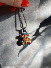 Load image into Gallery viewer, Early 2000s Enamel Sterling Silver Pendant
