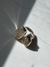 Load image into Gallery viewer, Rutilated Quartz Sterling Silver Ring Size 6.5
