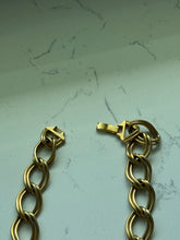 Load image into Gallery viewer, Kenneth J Lane Chunky Vintage Red Goldtone Collar 15”
