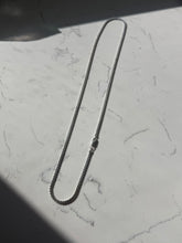 Load image into Gallery viewer, Vintage S-Link Sterling Silver Chain 24”
