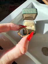 Load image into Gallery viewer, Lagos 18k Gold &amp; Platinum Citrine Ring Size 5
