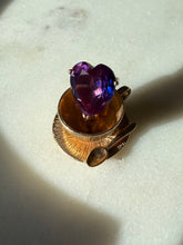 Load image into Gallery viewer, Ur my cup of T 14k Gold Synthetic Alexandrite Tea Cup Charm
