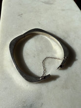 Load image into Gallery viewer, Vintage Sterling Silver Bangle Bracelet
