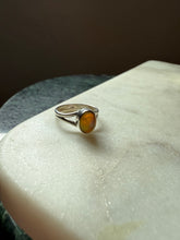 Load image into Gallery viewer, Vintage Opal Sterling Silver Ring Size 7.25
