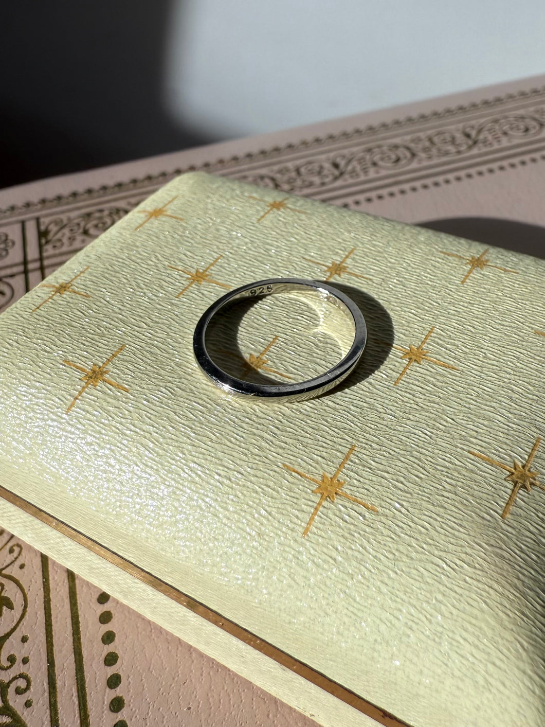 Dainty Sterling Silver Midi Band Size 5