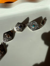 Load image into Gallery viewer, Chunky Mexico Sterling Silver Bracelet 6.75”
